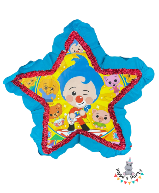 PIÑATA EN FORMA DE ESTRELLA PARA NIÑA