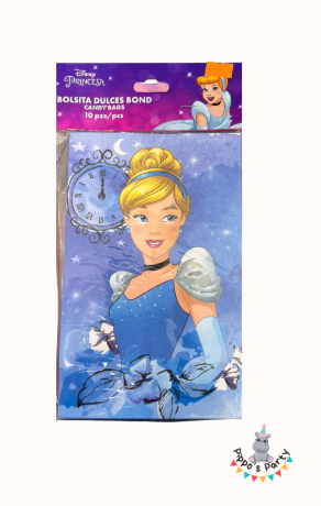 BOLSA DE DULCES CENICIENTA X10