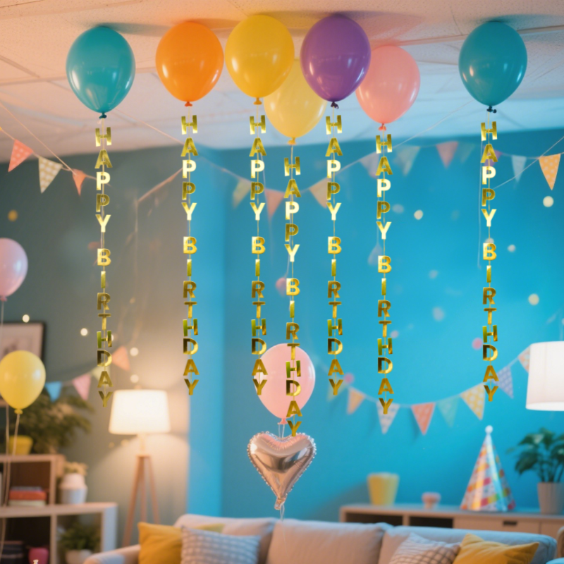 TIRAS DECORATIVAS PARA GLOBOS CON HELIO