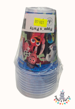 VASOS DE PLÁSTICO LA GRANJA X10