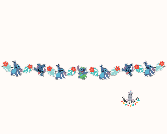 GUIRNALDA DECORATIVA STITCH