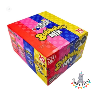 CAJA BUBBALOO MIX 70 PIEZAS