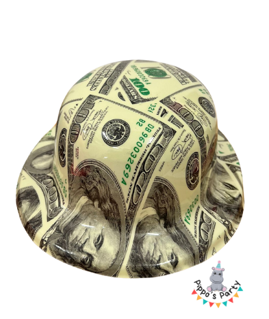 SOMBRERO DE PLÁSTICO BILLETES