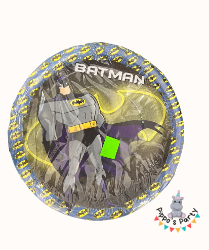 PLATOS DE CARTÓN BATMAN X10