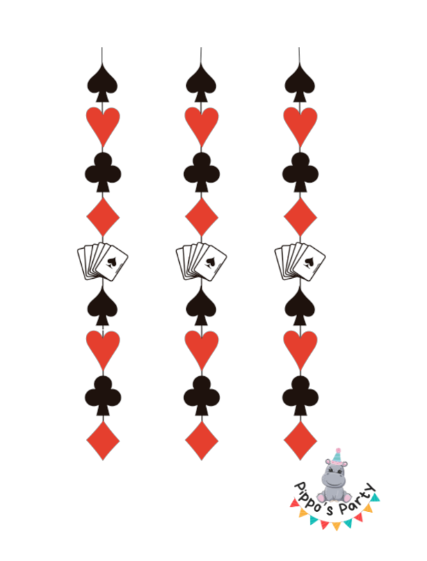 CASCADA ADORNO VERTICAL CASINO X1