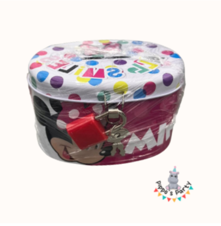 ALCANCIA METÁLICA DIBUJOS ANIMADOS