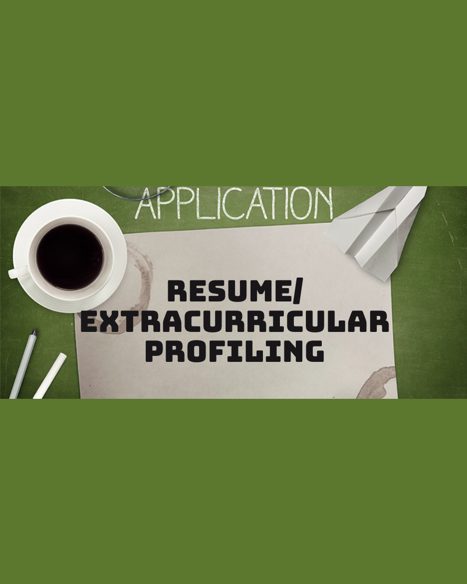 Resume/Extracurricular Profiling