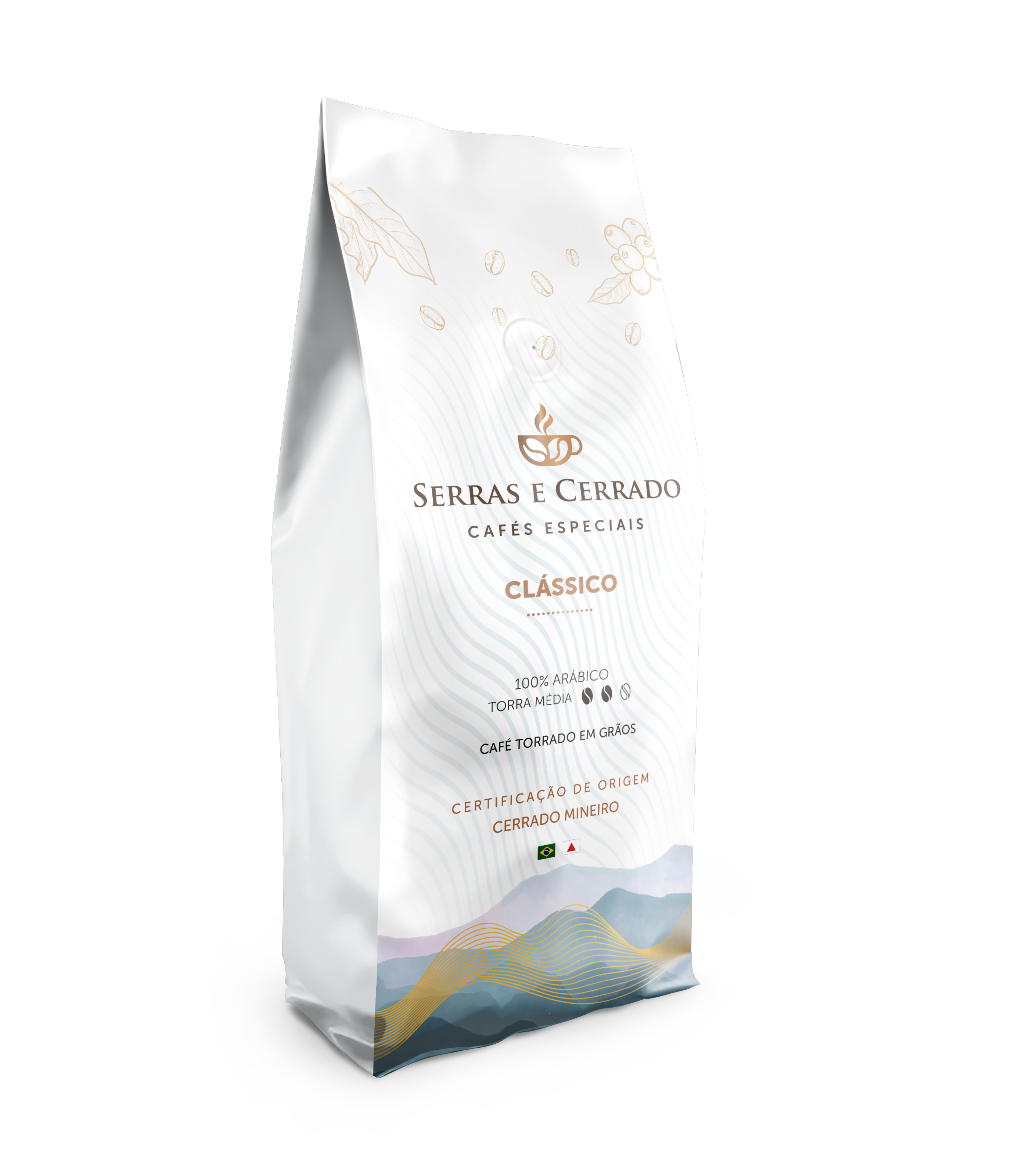 Café Serras e Cerrado - Clássico - 500g