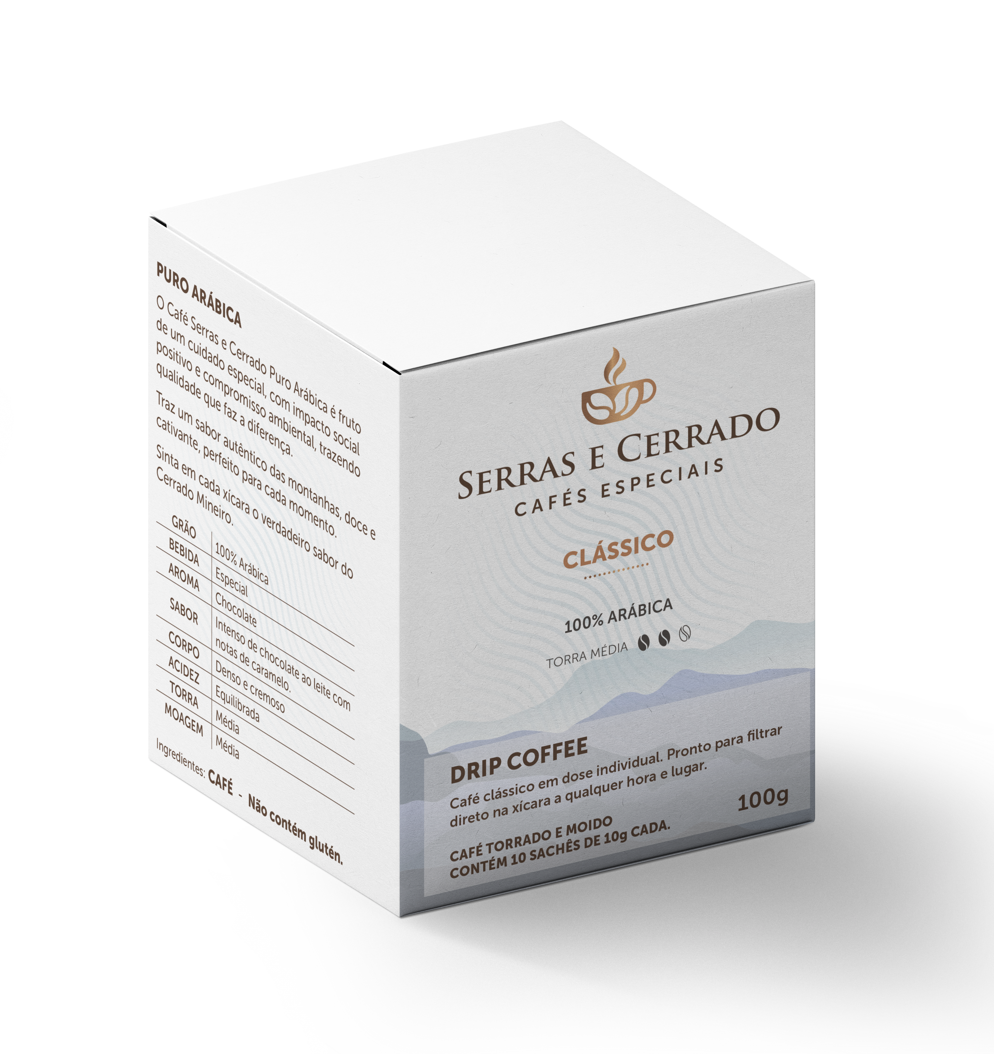 Café Serras e Cerrado - Clássico - Drip Coffee