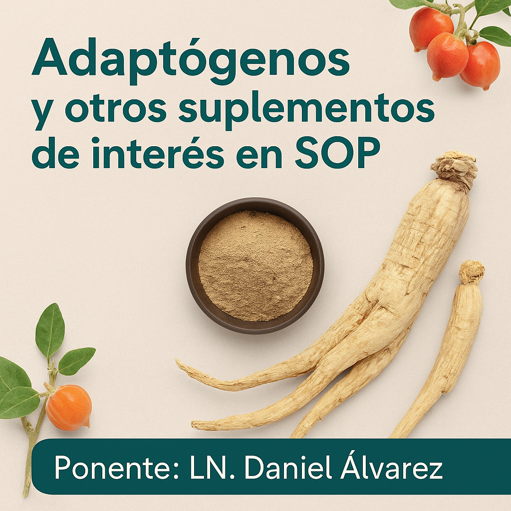 Adaptógenos y otros suplementos de interés en el SOP
