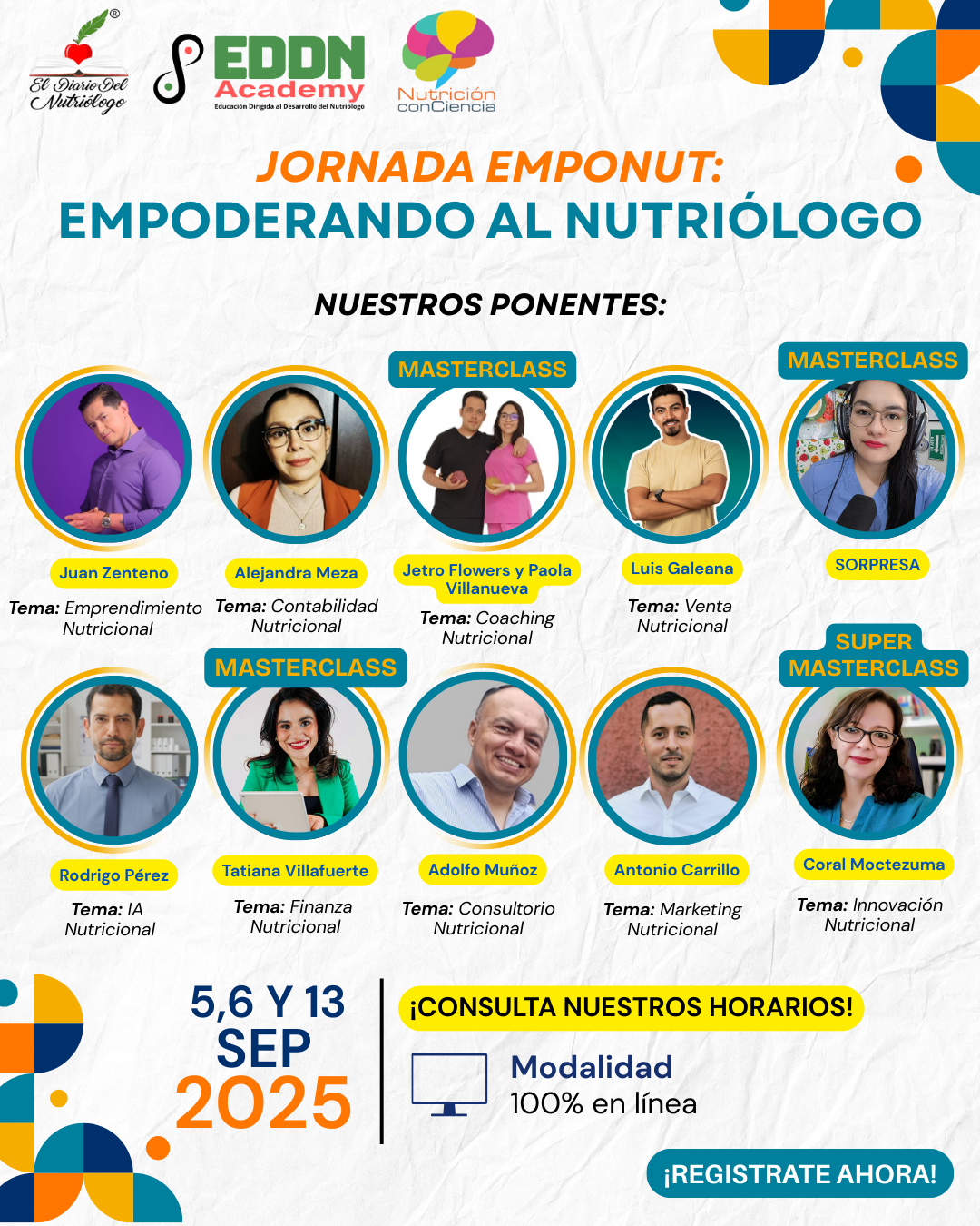 Jornada EMPONUT: Empoderando al Nutriólogo