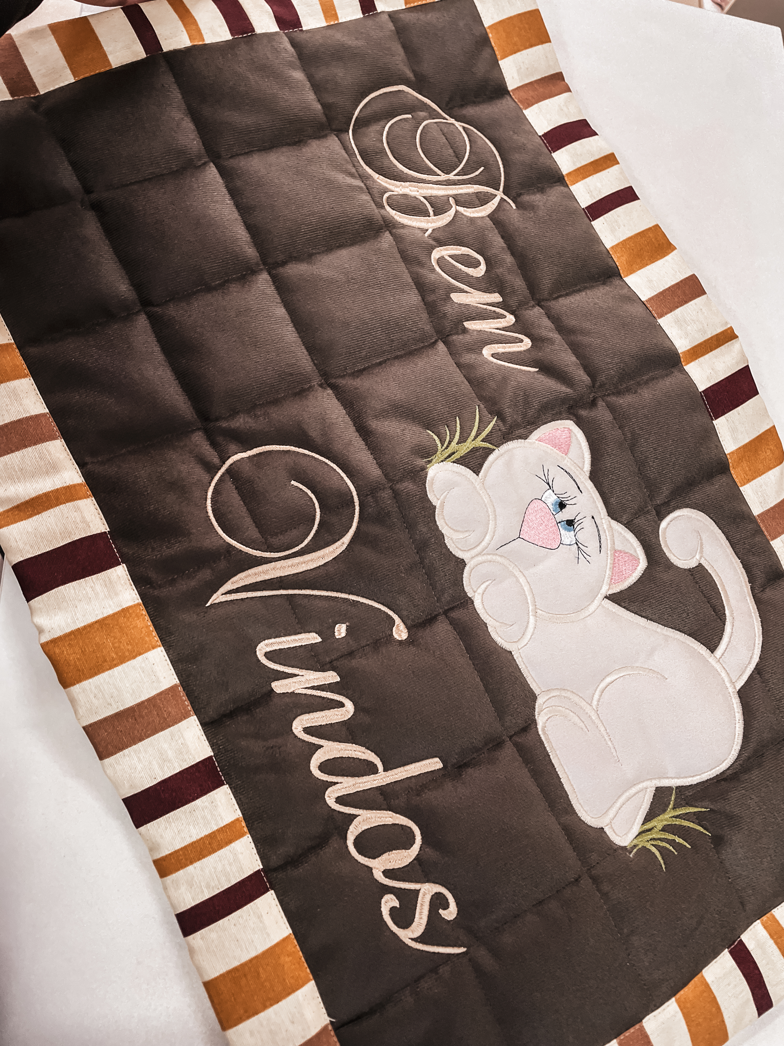 Tapete de Boas-Vindas com Gato