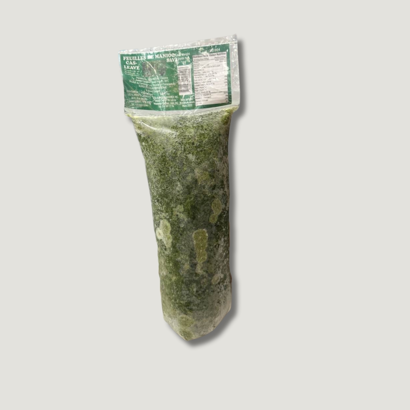 Frozen Moringa Leaves