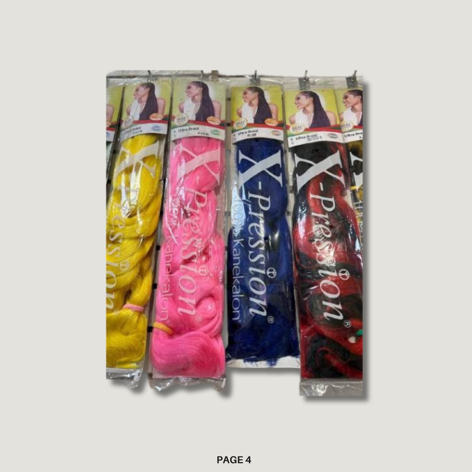 X-Pression Braiding Hair