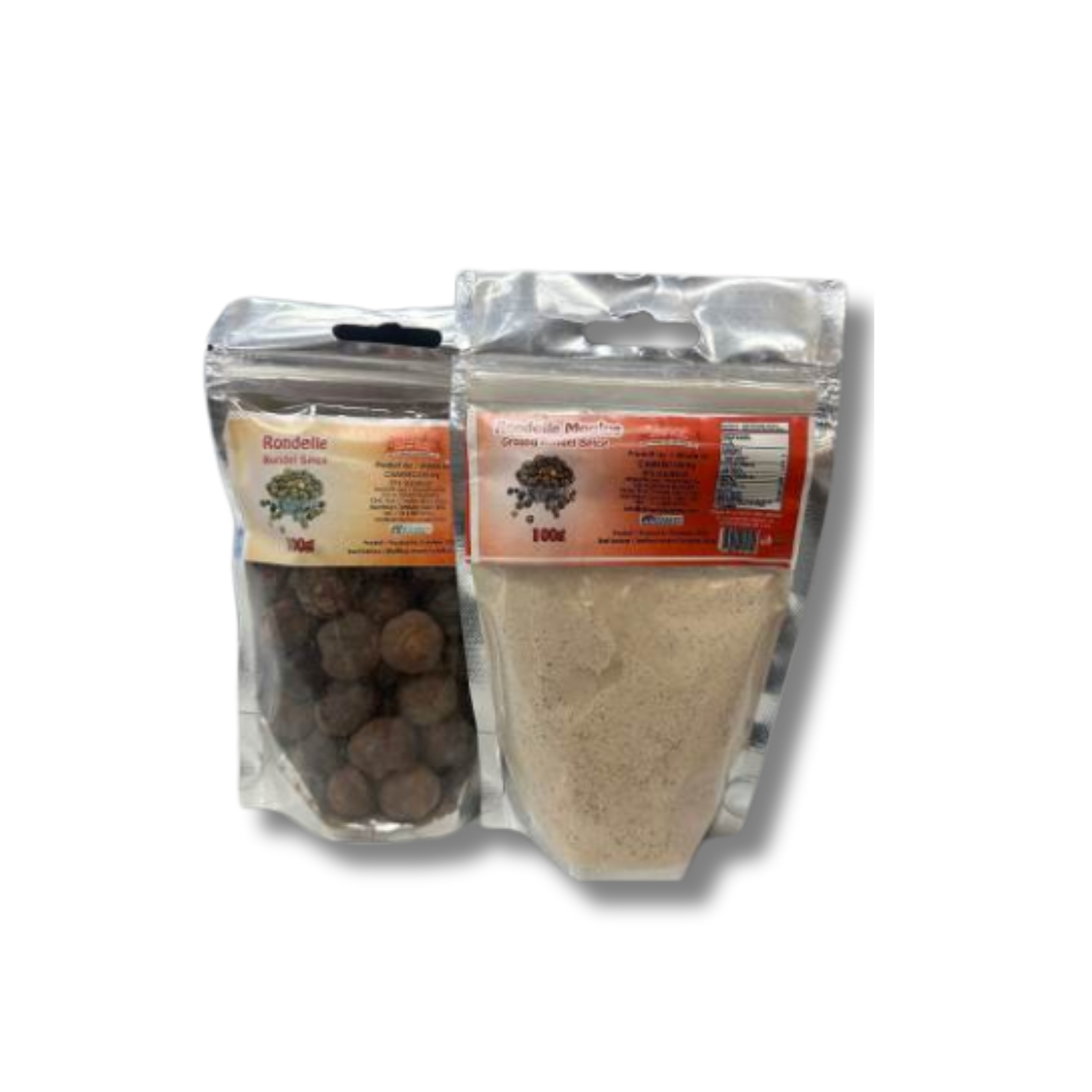 Dried Roselle and Baobab Powder