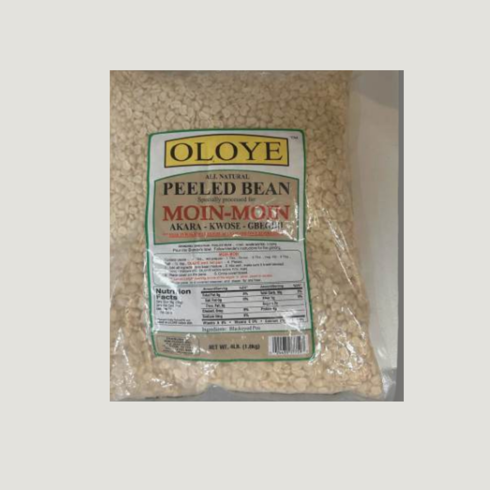 Oloye Peeled Bean