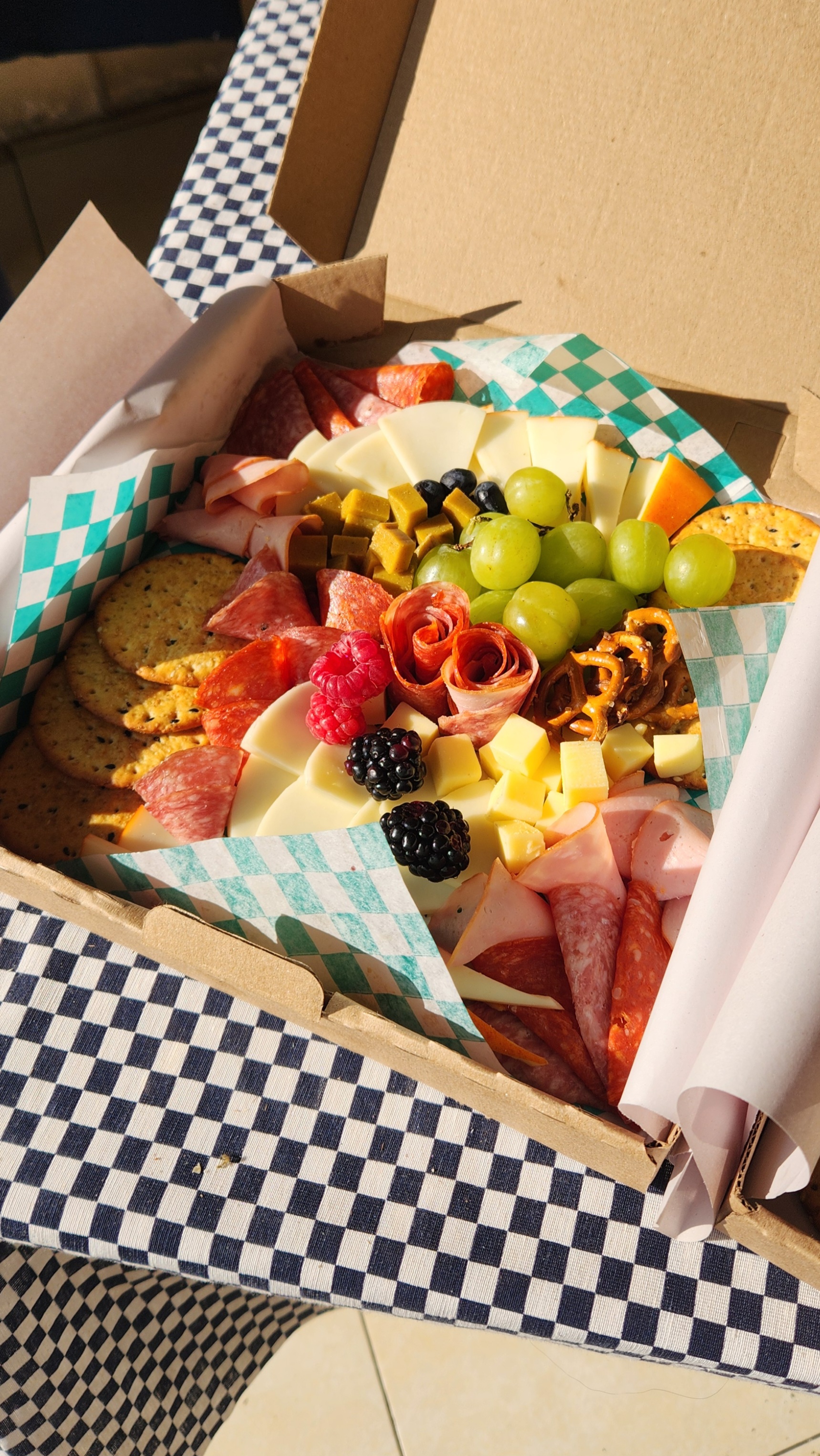 Tabla de carnes y quesos