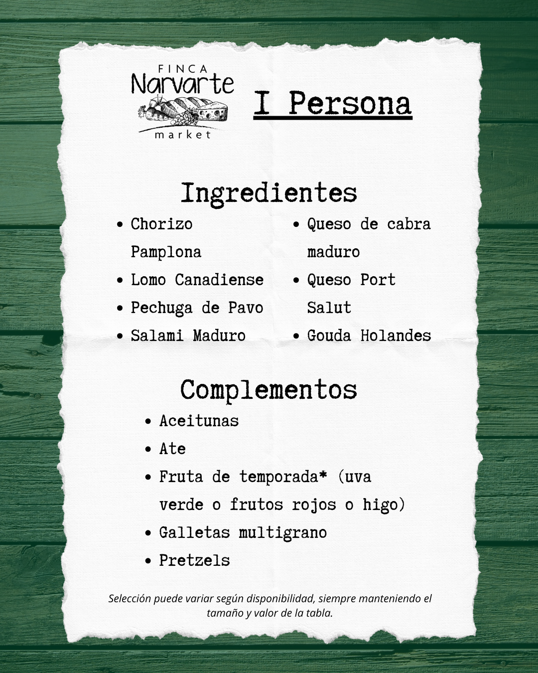 Tabla de carnes y quesos