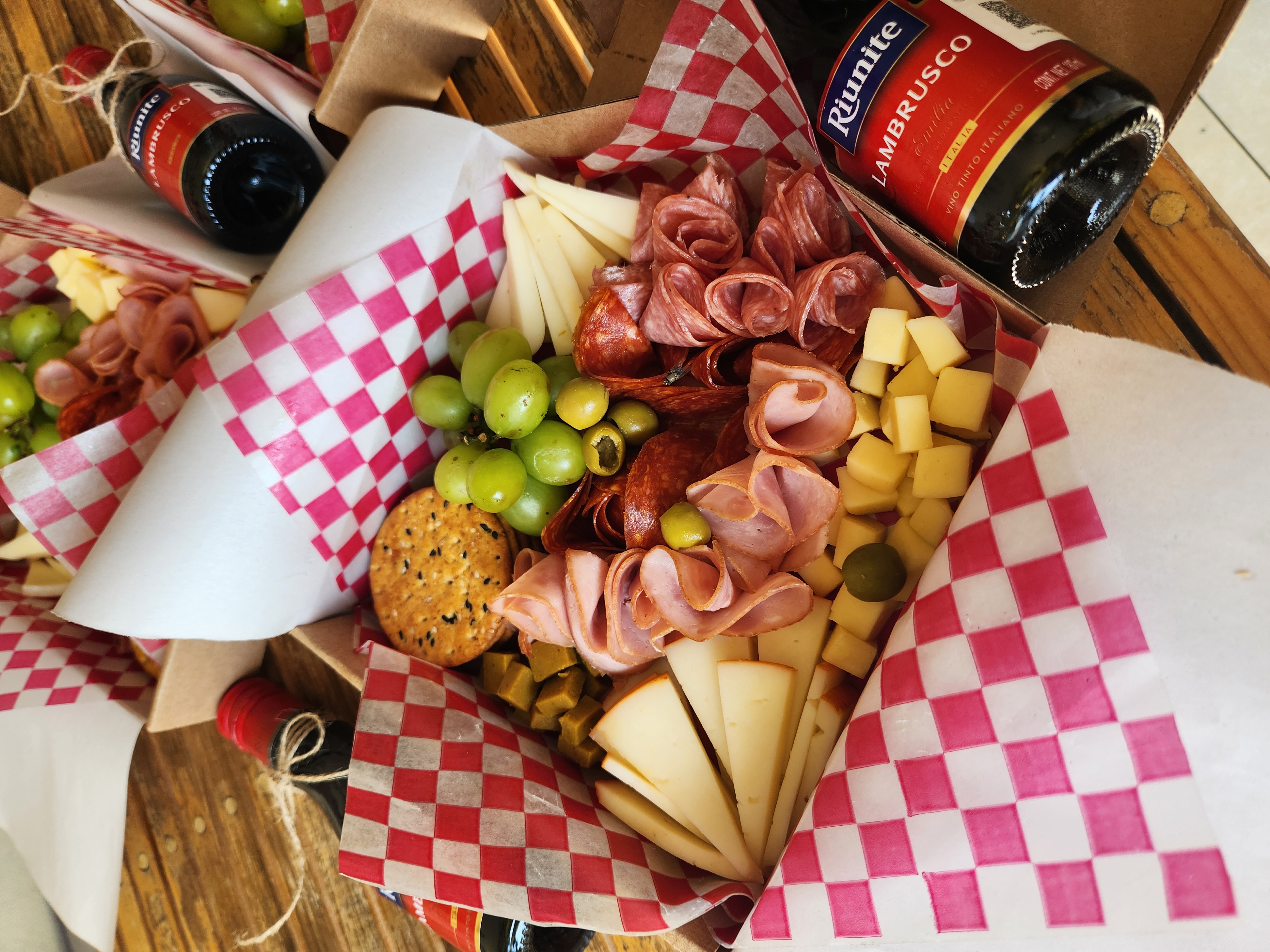 Tabla de carnes y quesos