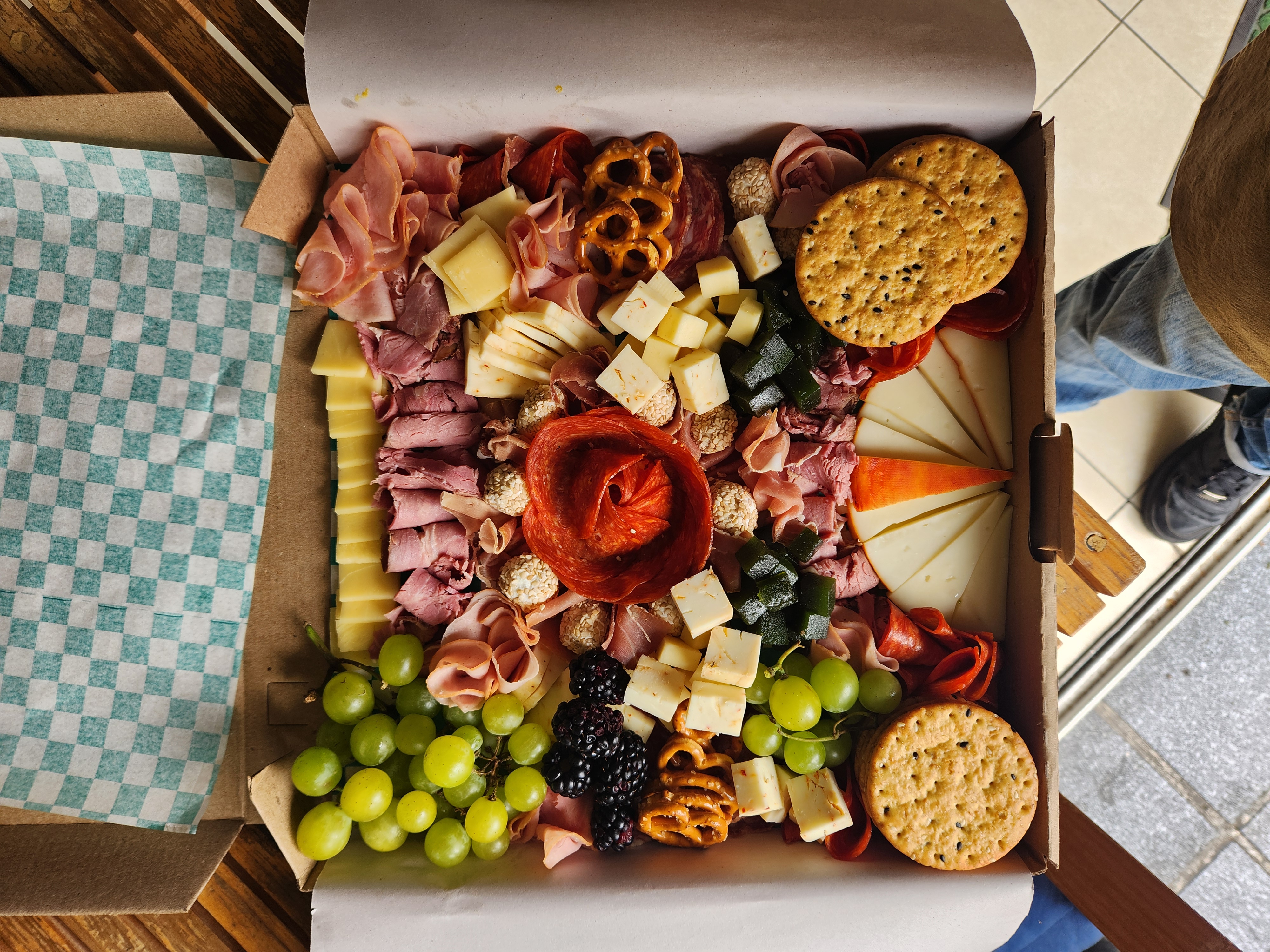 Tabla de carnes y quesos