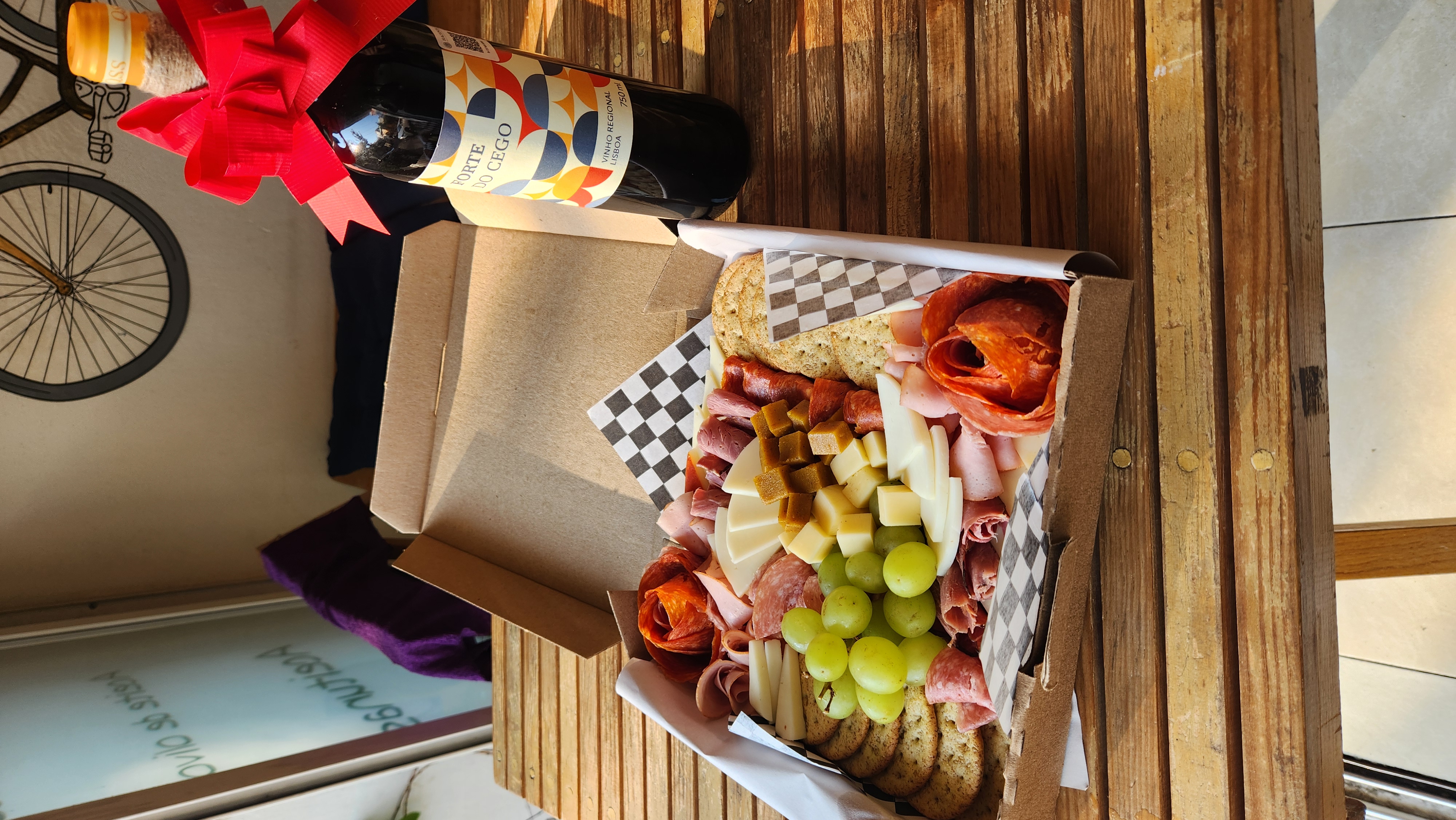 Tabla de carnes y quesos