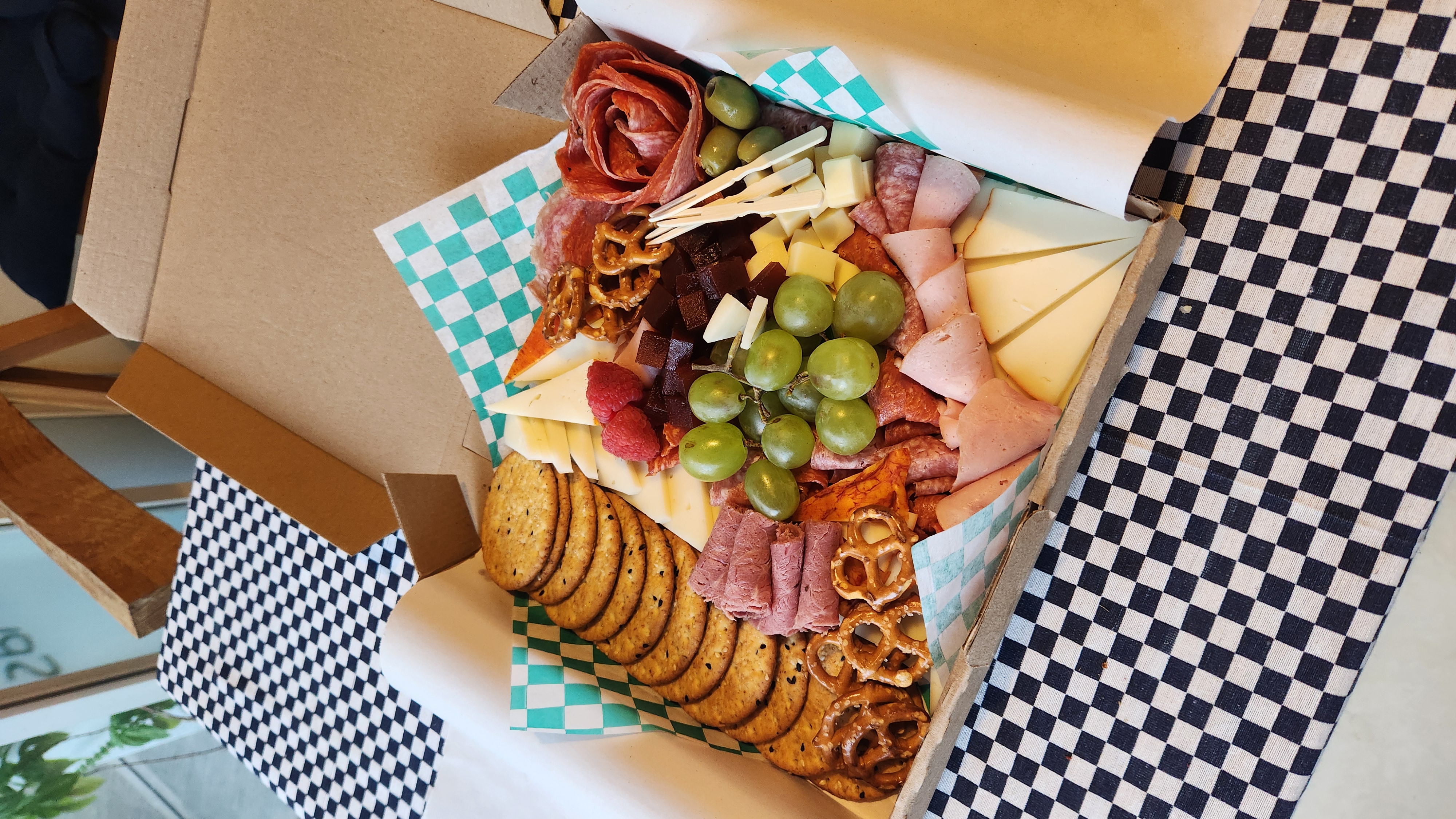 Tabla de carnes y quesos