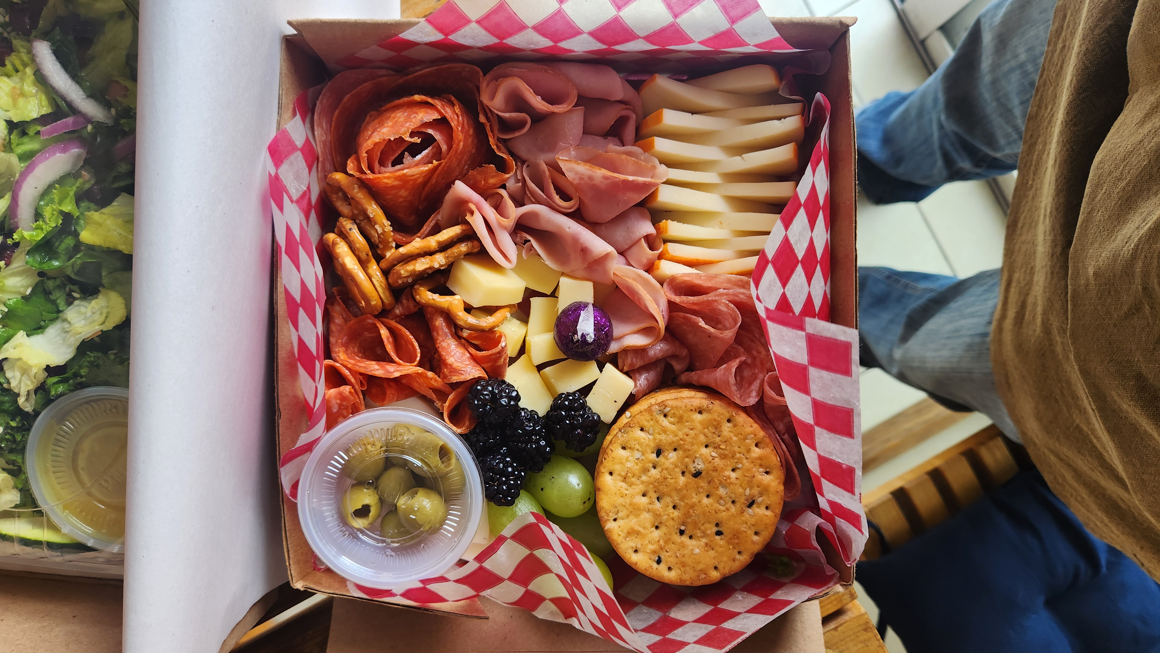 Tabla de carnes y quesos