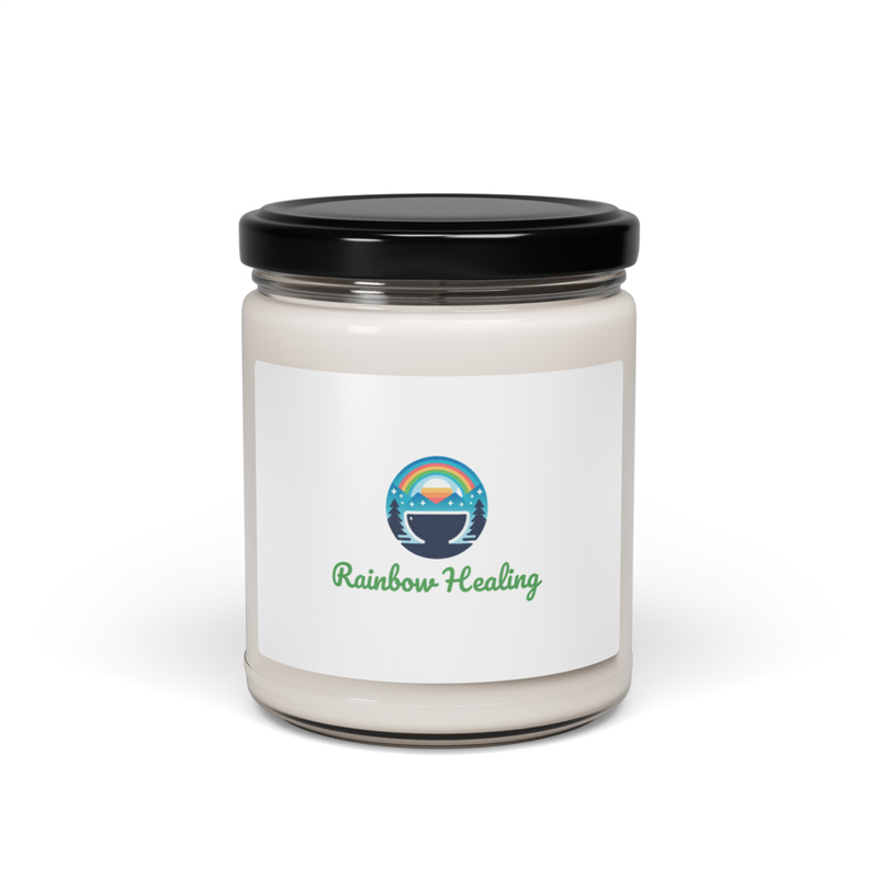 Rainbow Healing Candles