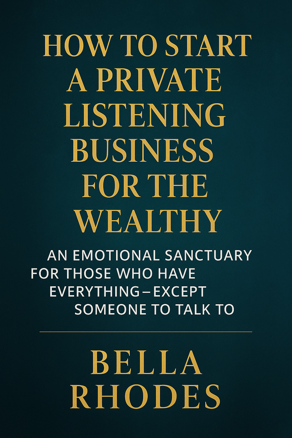 How to Start a Private Listening Business for the Wealthy