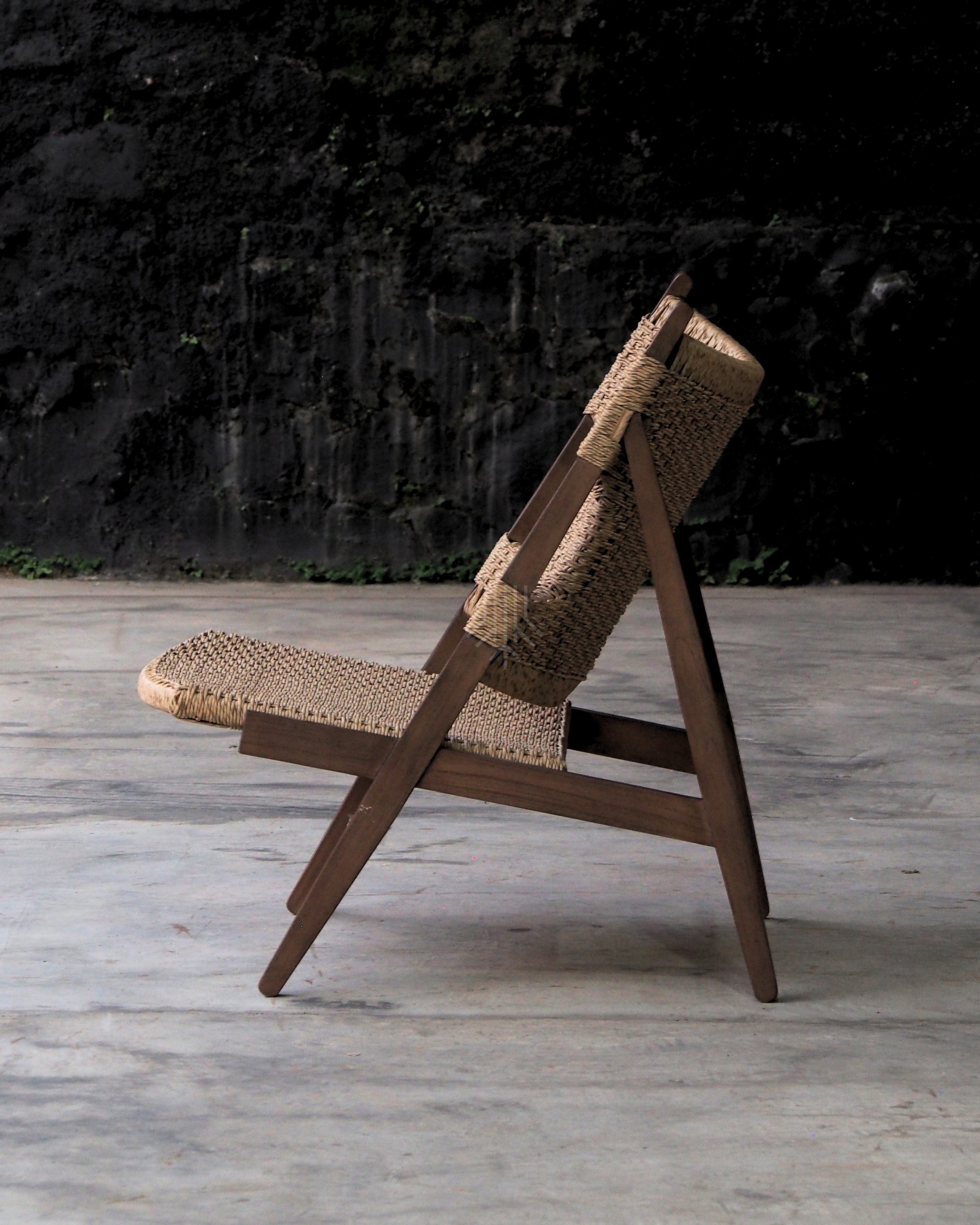 Rattan Knitting Chair