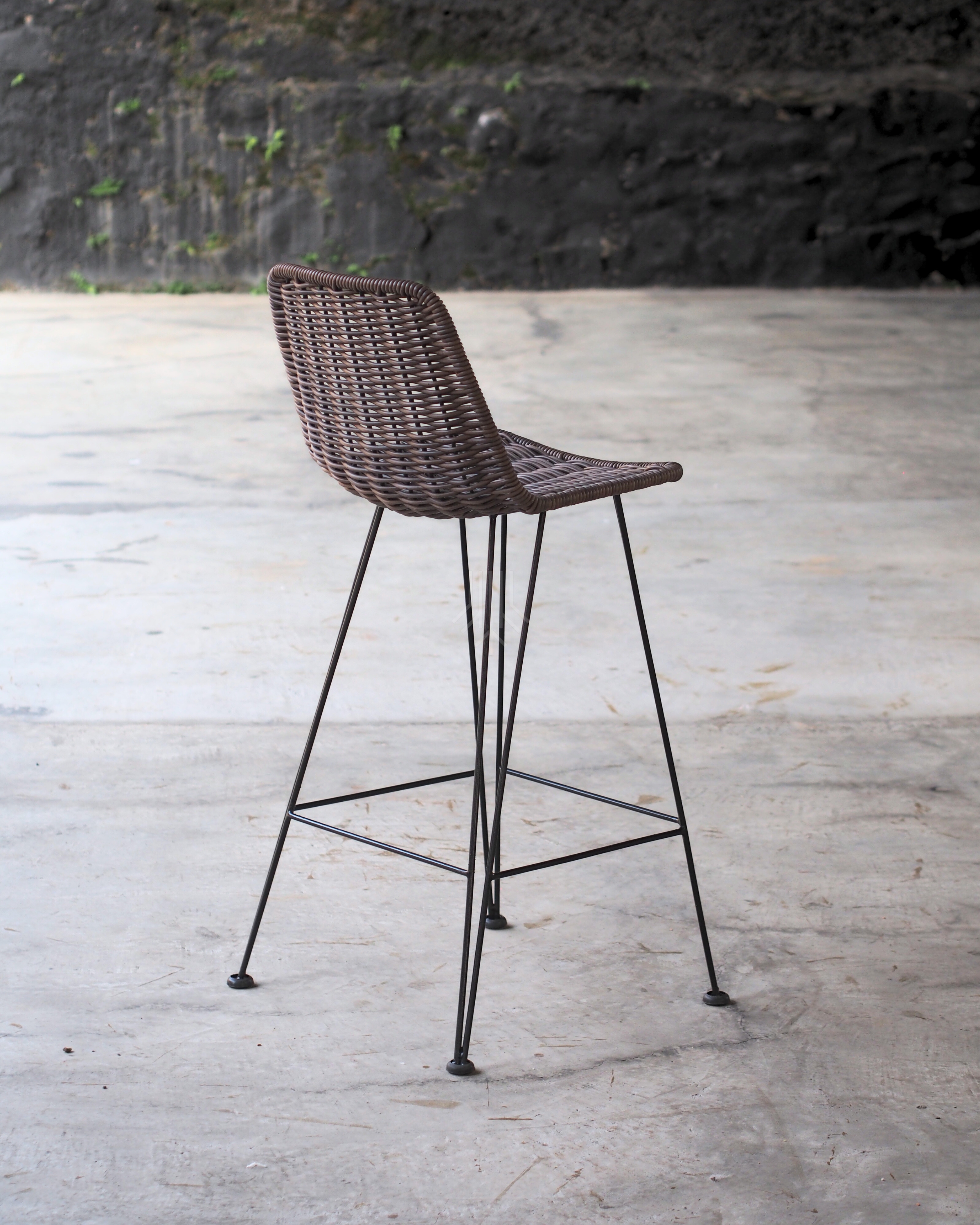 Rattan Bar Stool