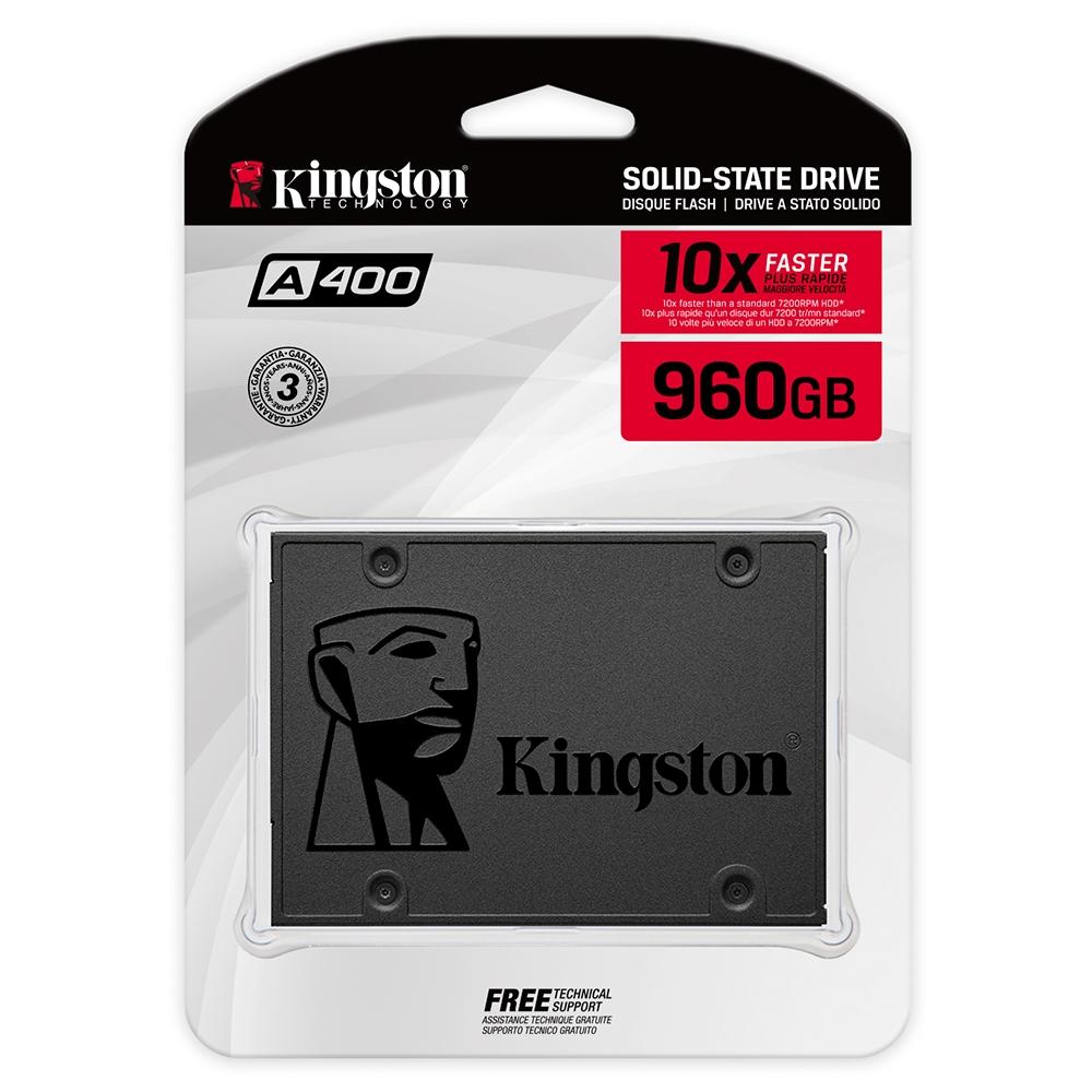 SSD Kingston 960 GB SATA3 2 5 Cor Preto