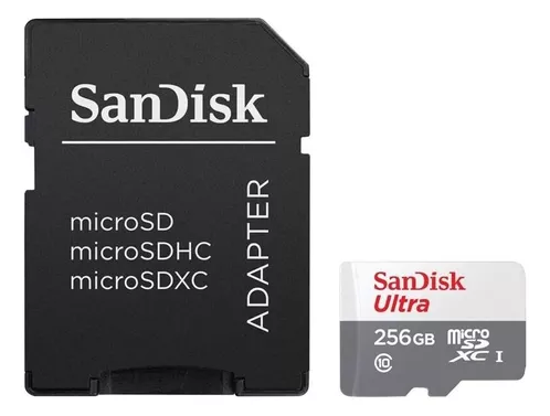 Cartão MicroSD SanDisk Ultra 256GB