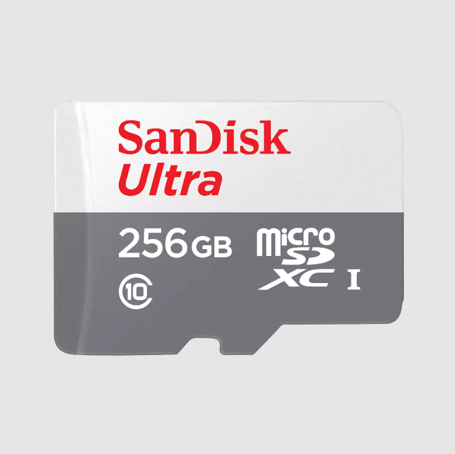 Cartão MicroSD SanDisk Ultra 256GB