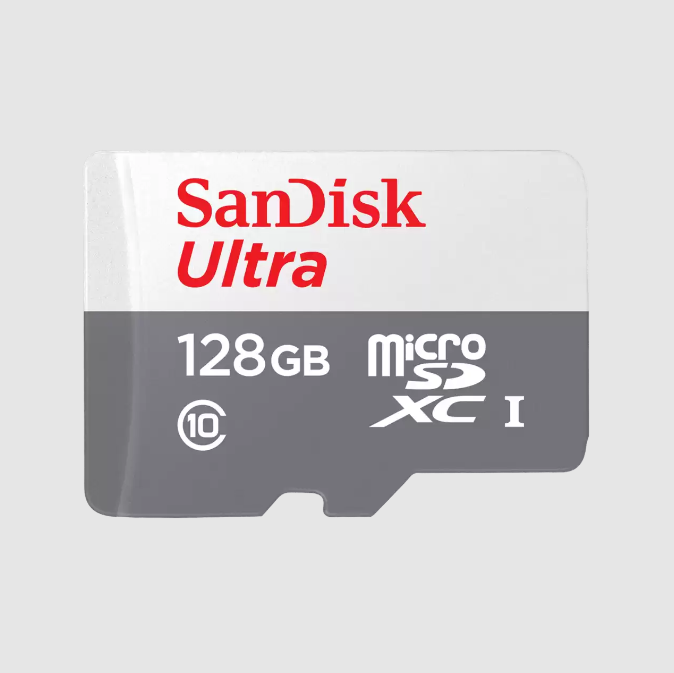 Cartão MicroSD SanDisk Ultra 128GB