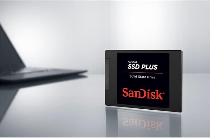 SanDisk SSD Plus SSD interno - SATA III 6 Gb/s. 2.57 mm. até 530 MB/s  SSD. 1TB