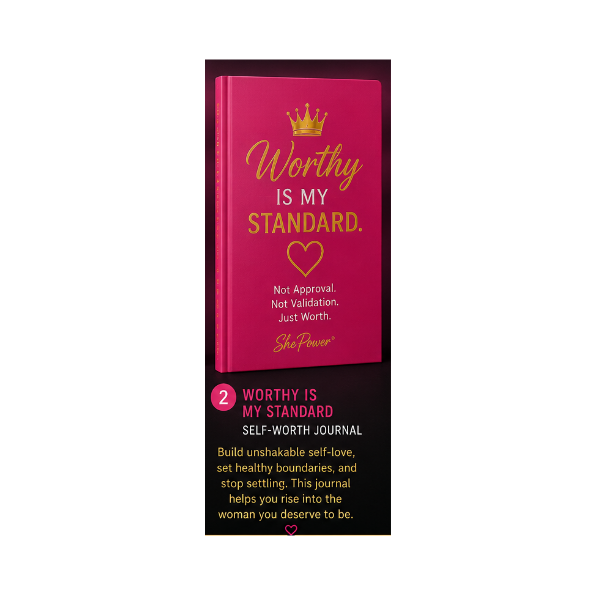 Worthy Is My Standard Journal