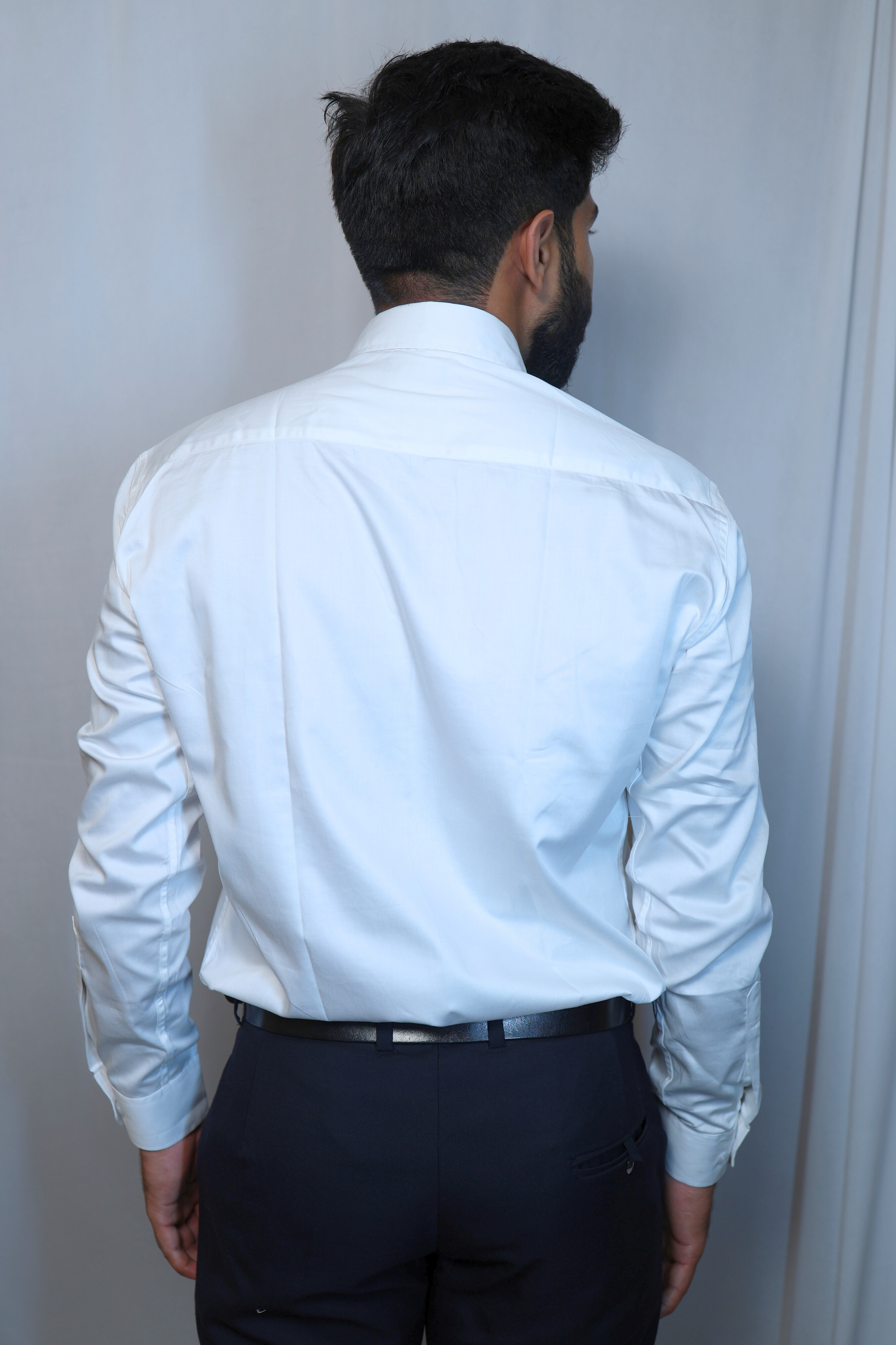 Men’s White Premium Cotton Formal Shirt