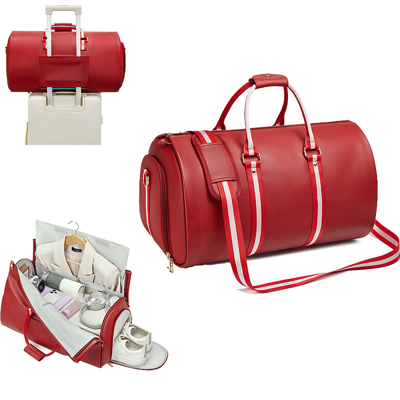 Red Travel Duffel Bag