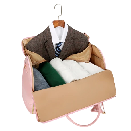 Portable Travel Garment Bag Personalized Garment Duffle Bag with Logo – Ideal for Suits