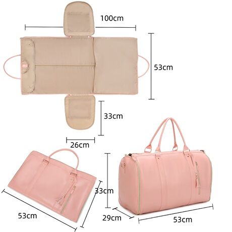 Multi-functional Travel Bag Customizable Travel Duffle Bag for Suits & Jackets