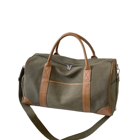 Green Duffel Bag Premium Garment Duffle Bag for Corporate Gifts