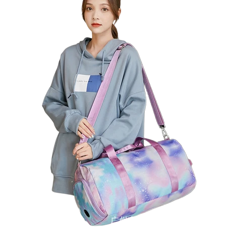 Galaxy Duffle Bag Personalized Sports Duffle Bag – Ideal for Fitness Studios