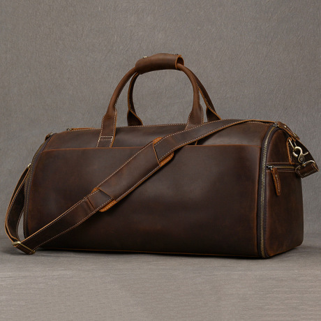 Leather Duffle Bag Custom Logo Travel Duffle Bag Direct from Manufacturer