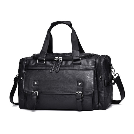 Leather  Durable Custom Canvas Travel Duffle Bag Manufacturer
