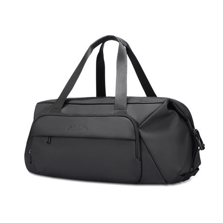 Black Duffel Bag xpandable Custom Duffle Bag for Corporate Travel