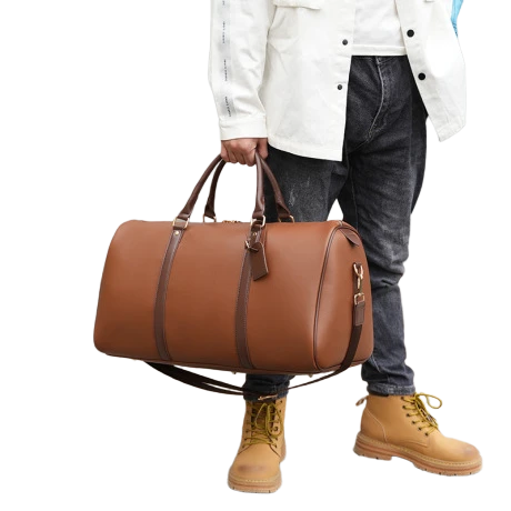 Leather Travel Duffel Bag Private Label Travel Duffle Bag Supplier from China