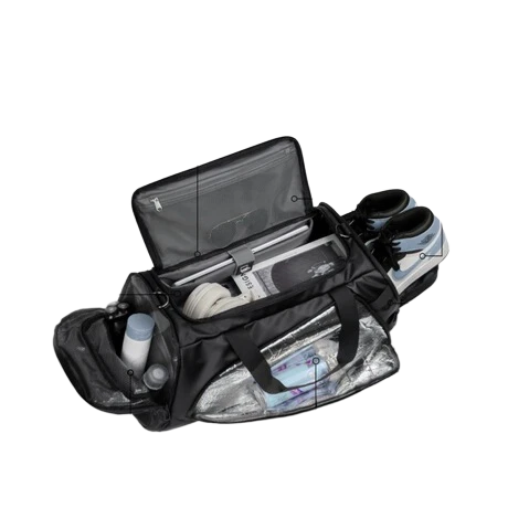 Reeyee Multi-Compartment Gym Bag  Waterproof Sports Duffle Bag with Custom Label