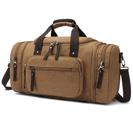  Vintage Style Canvas Duffle Bag – Custom Design for Outdoor & Travel