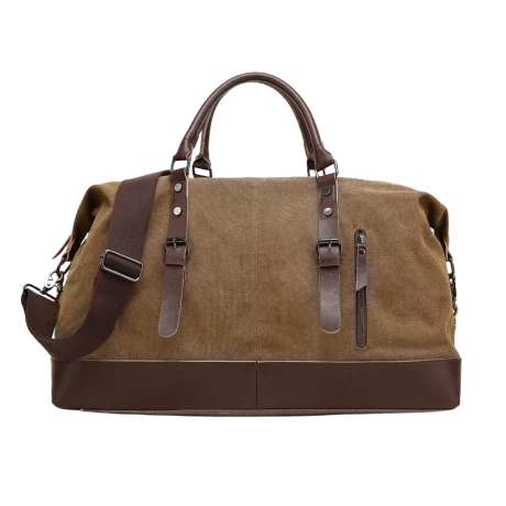 Custom Heavy-Duty Canvas Duffle Bag with Your Logo – OEM Bulk Travel Bag